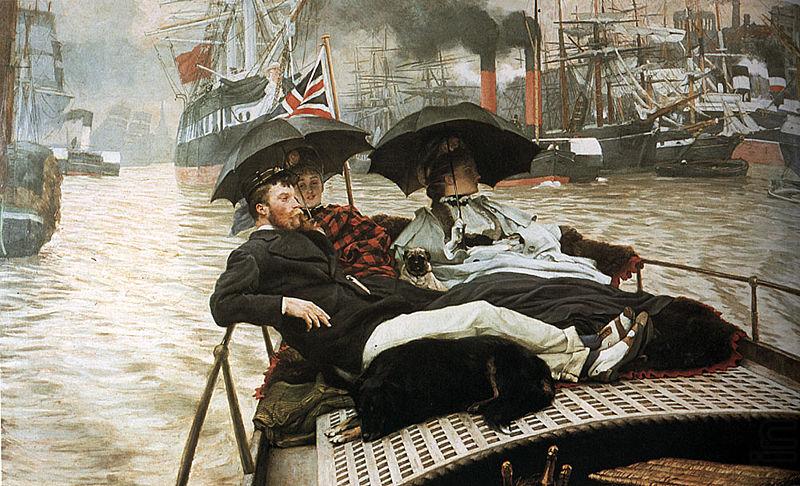 The Thames, James Jacques Joseph Tissot